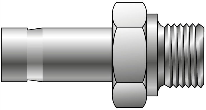 Tube End Male Adapter BSPP (For Fractional Tube)